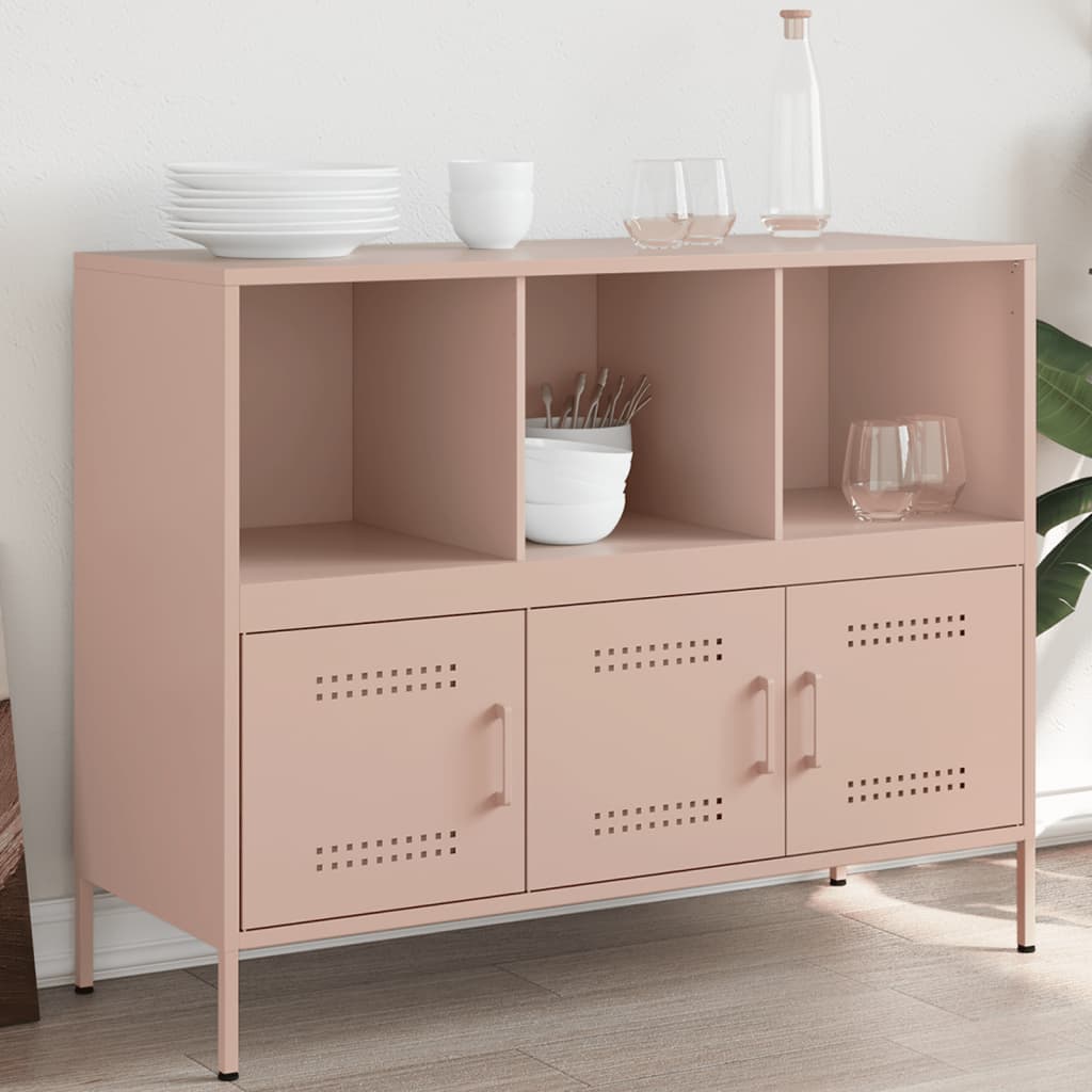Senkki pinkki 100,5x39x79 cm teräs