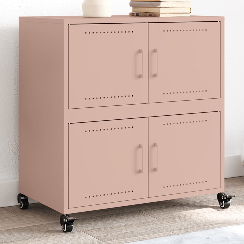 Senkki pinkki 68x39x72 cm teräs