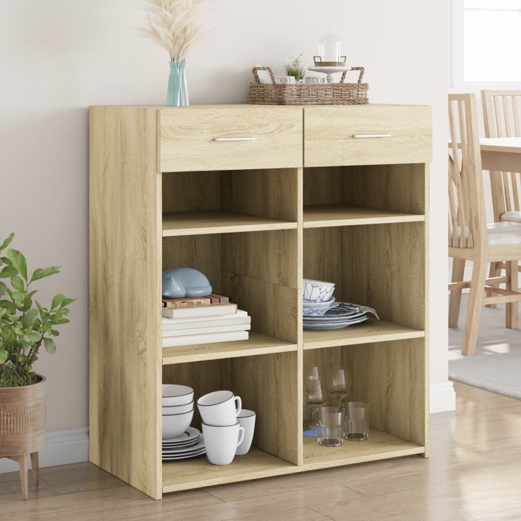 Senkki Sonoma tammi 80x42,5x93 cm tekninen puu