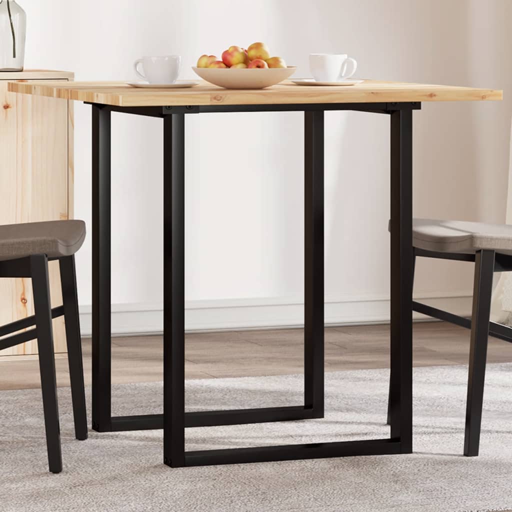 Pöytälevy neliö 80x80x2 cm täysi akasiapuu