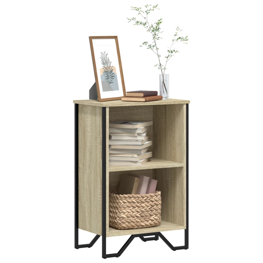 Kirjahylly Sonoma-tammi 50x31x74,5 cm tekninen puu