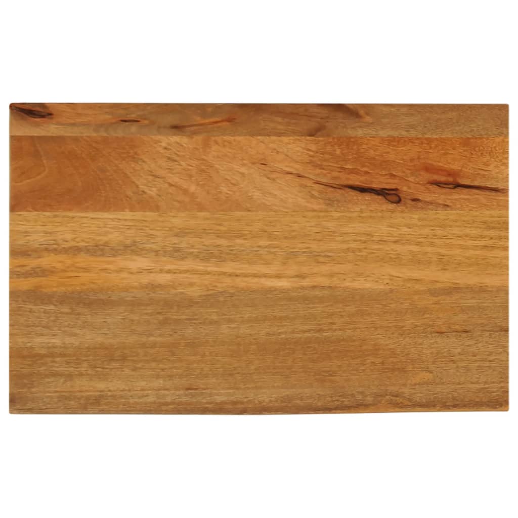 Pöytälevy elävä reuna 60x20x3,8 cm täysi mangopuu