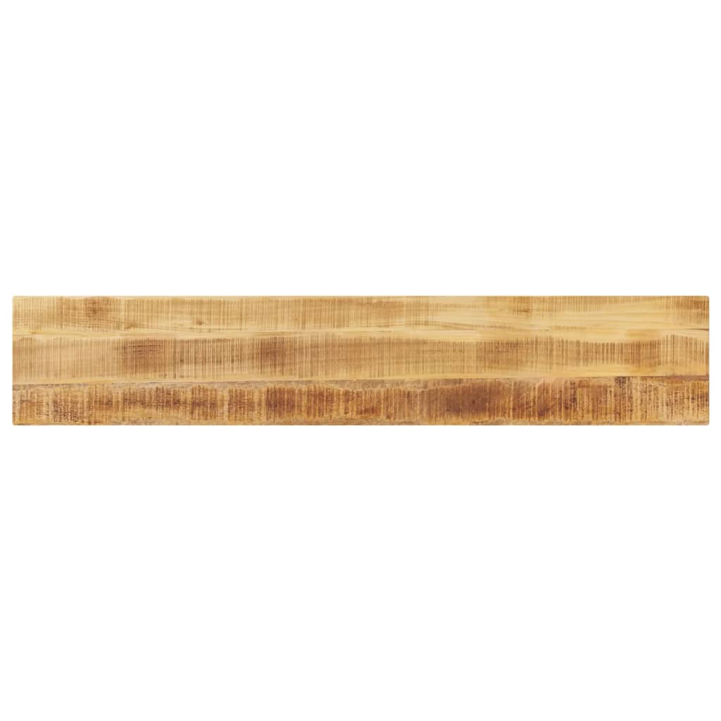 Pöytälevy 160x40x2,5 cm suorakaide karkea täysi mangopuu