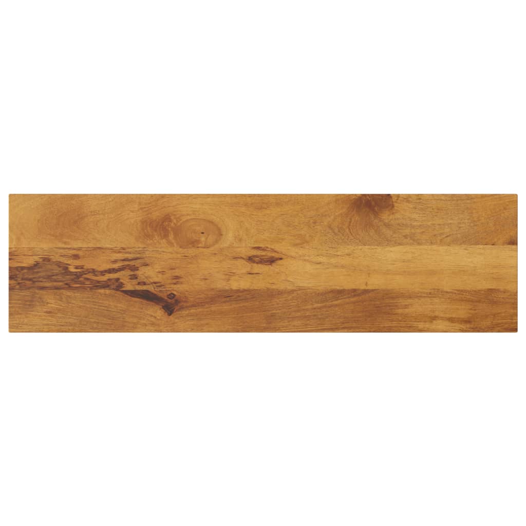 Pöytälevy 100x30x3,8 cm suorakaide täysi mangopuu