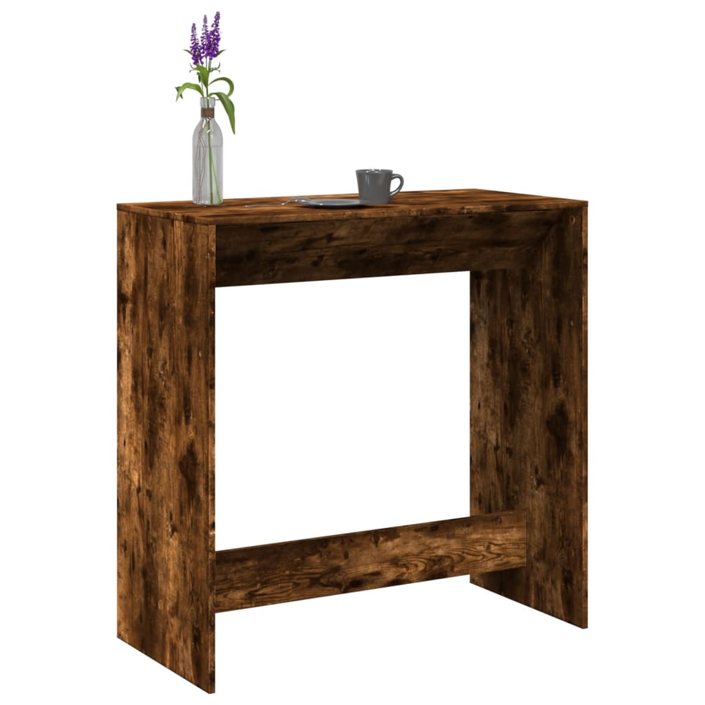 Baaripöytä savutammi 102x50x103,5 cm tekninen puu