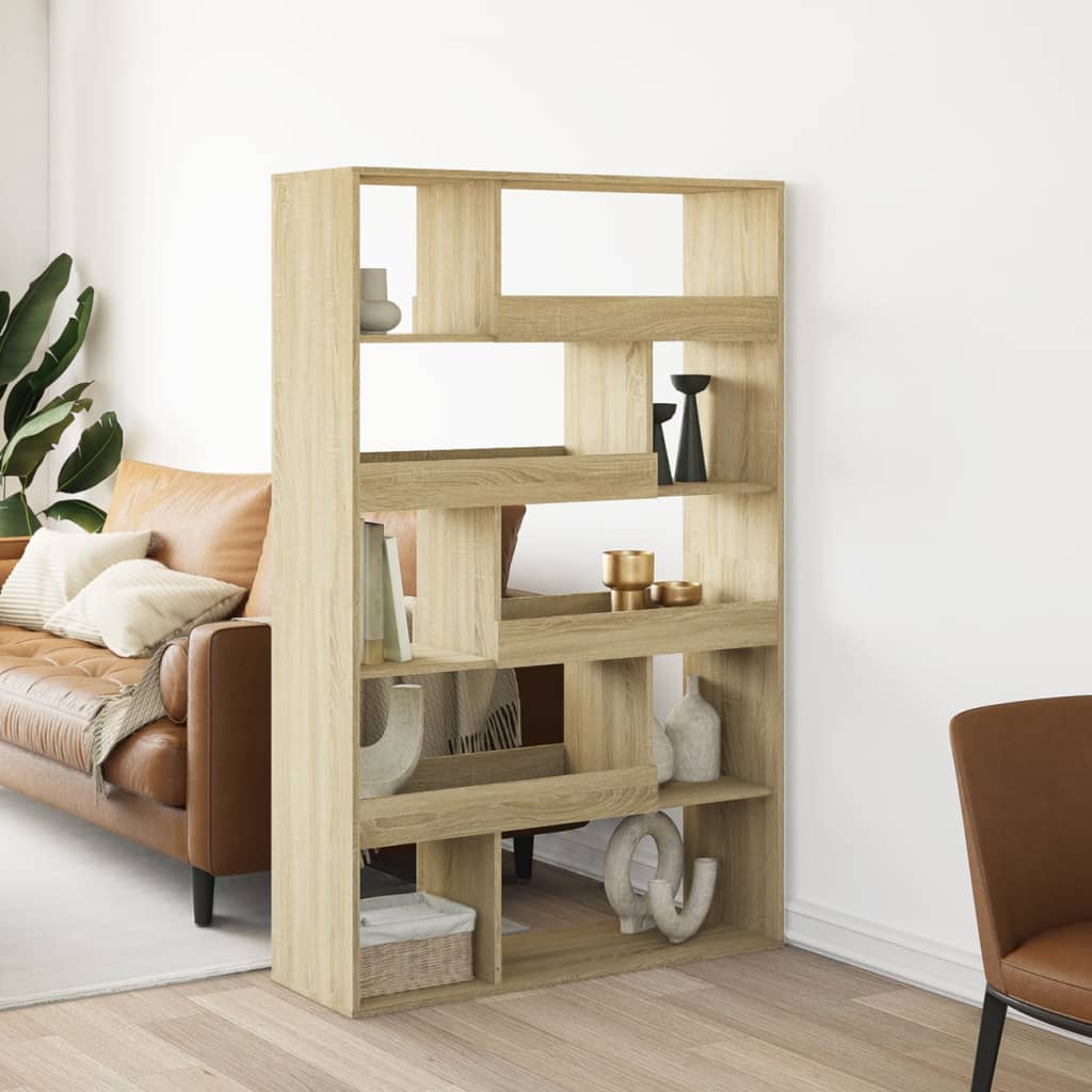 Kirjahylly Sonoma-tammi 100x33x156,5 cm tekninen puu