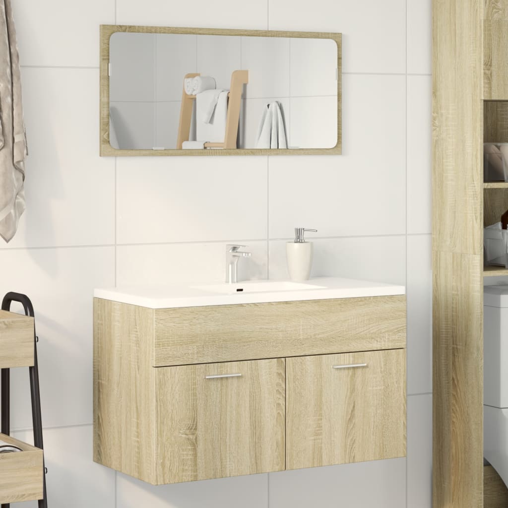 Allaskaappi Sonoma-tammi 80x38,5x46 cm lastulevy