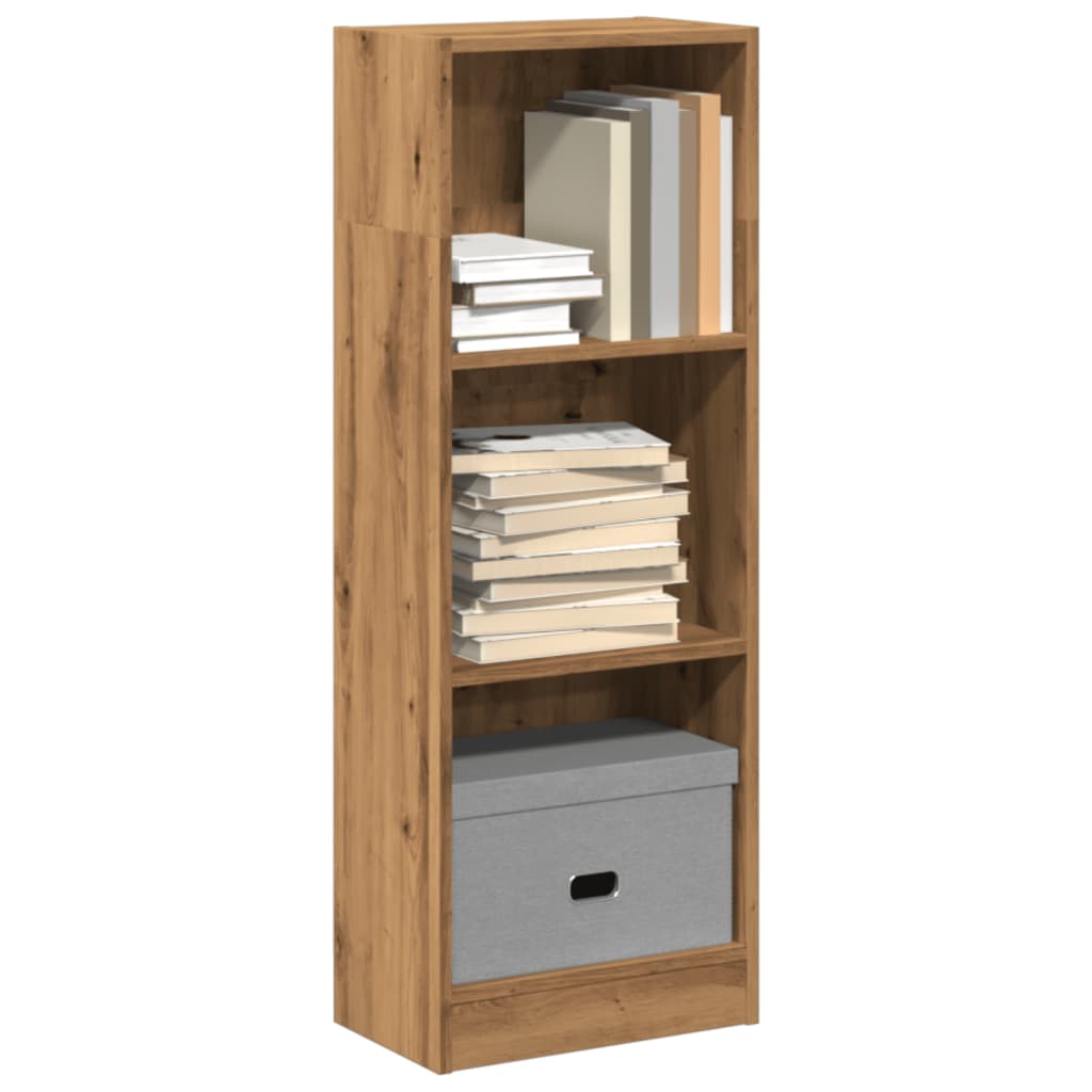Kirjahylly artesaani tammi 40x24x109 cm tekninen puu