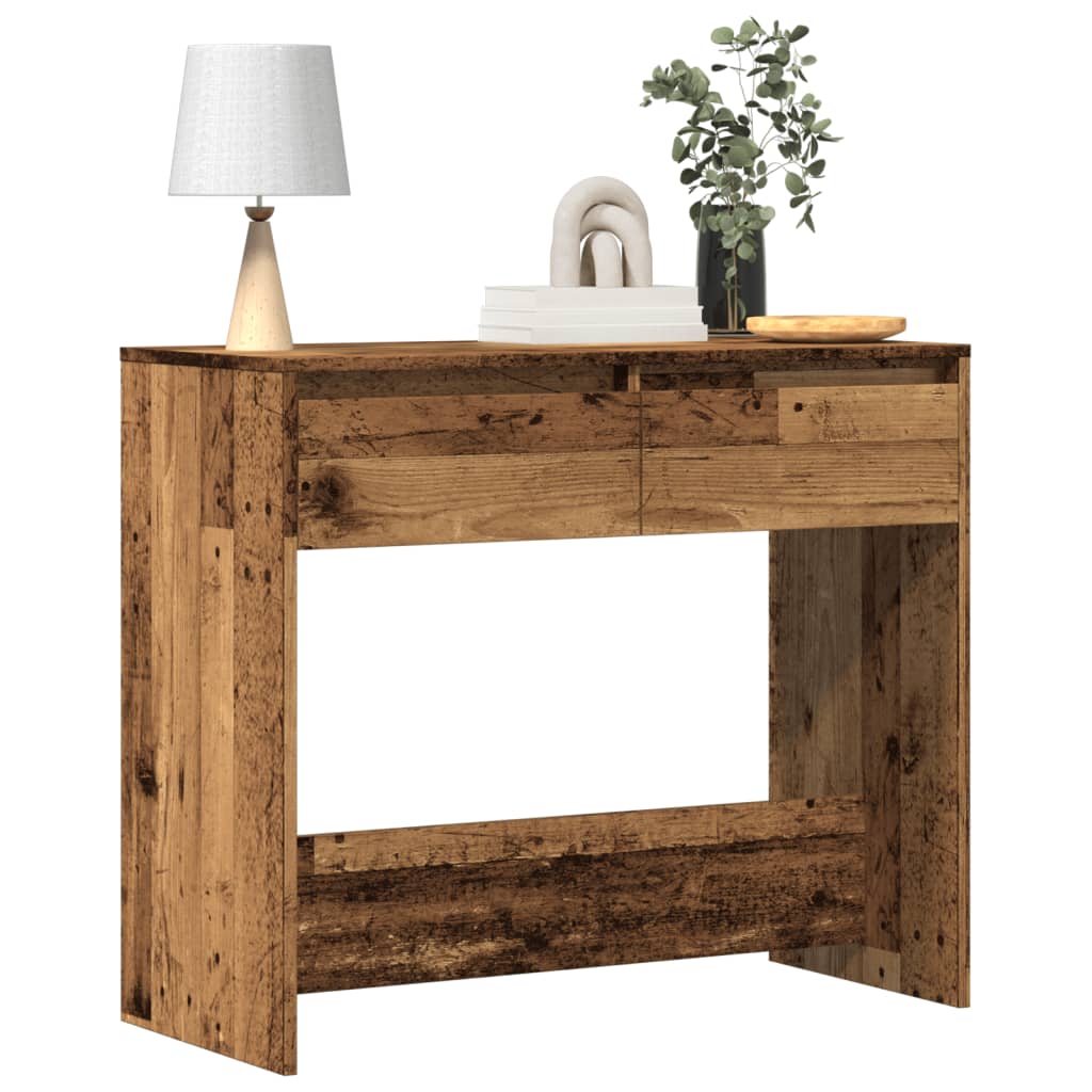 Konsolipöytä vanha puu 89x41x76,5 cm tekninen puu