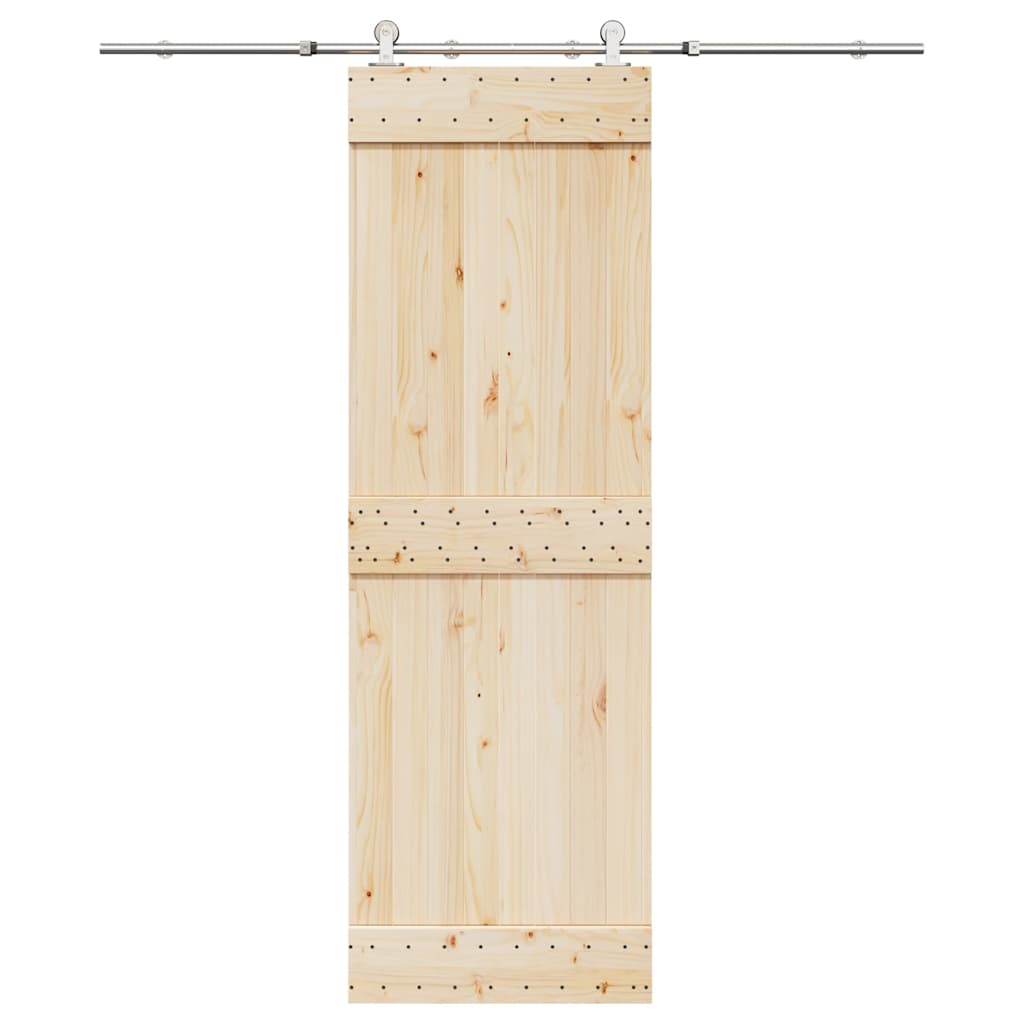 Liukuoven asennustarvikkeet 183 cm ruostumaton teräs hopea