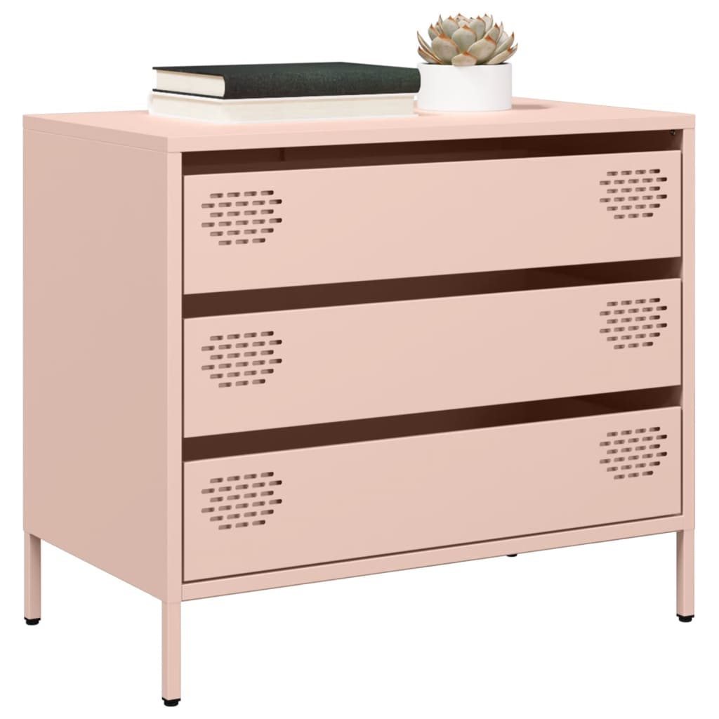 Senkki pinkki 68x39x58,5 cm kylmävalssattu teräs