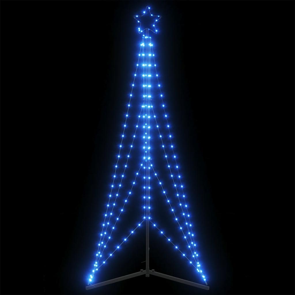LED joulukuusi 363 sinistä LED-valoa 182 cm