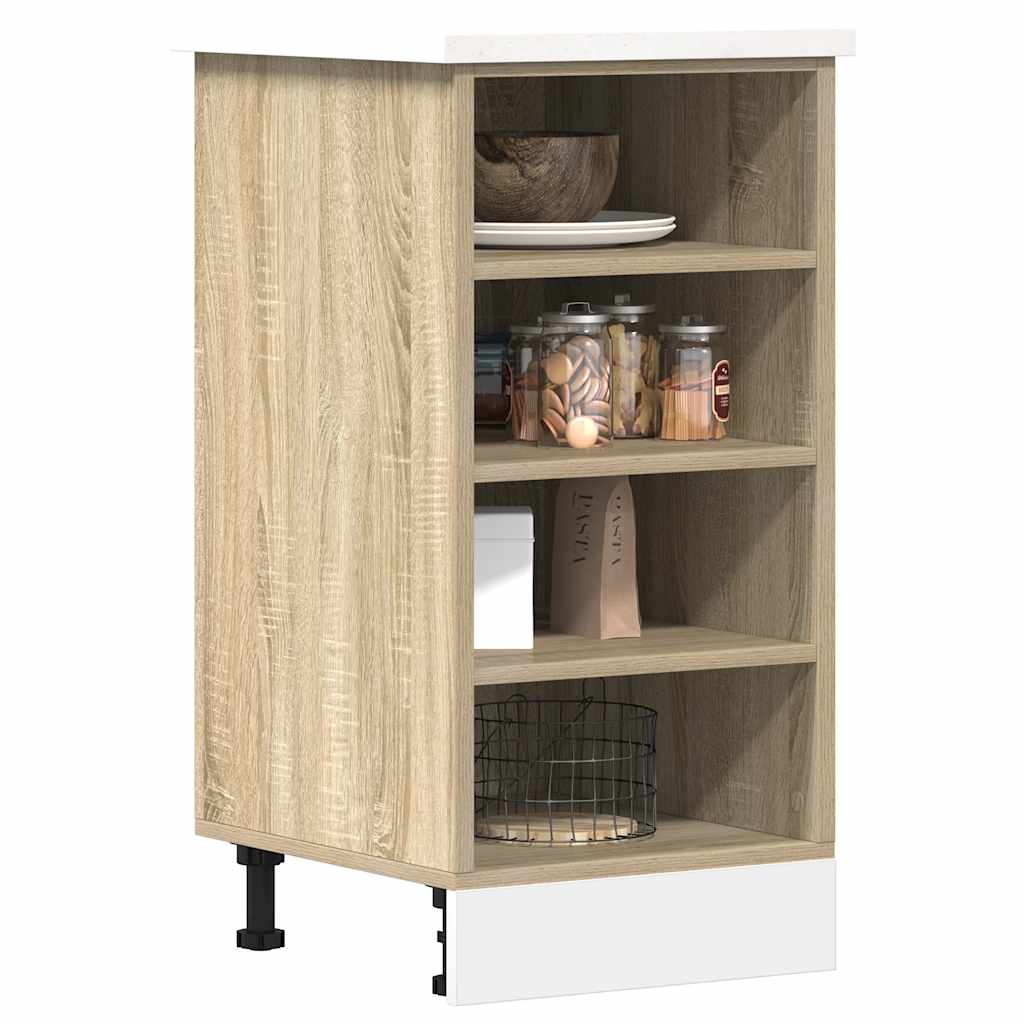 Alakaappi sonoma tammi 40x44,5x81,5 cm tekninen puu