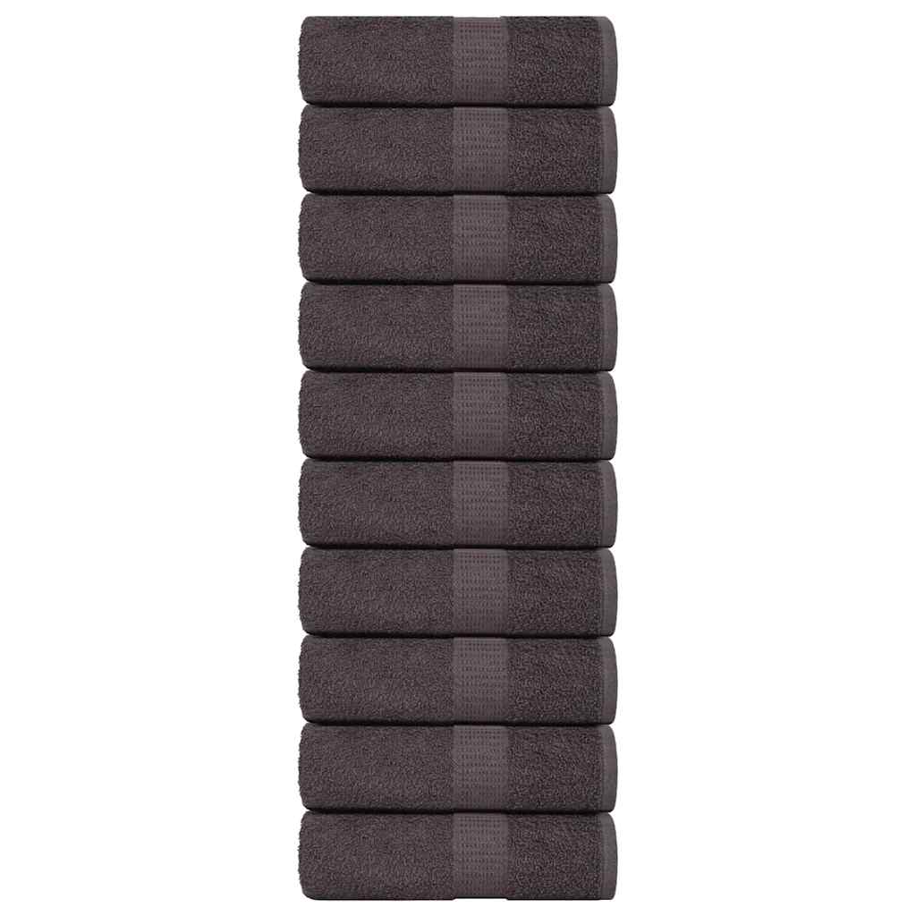 Saippuapyyhkeet 10 kpl FROGN antrasiitti 30x30 cm 100% puuvilla