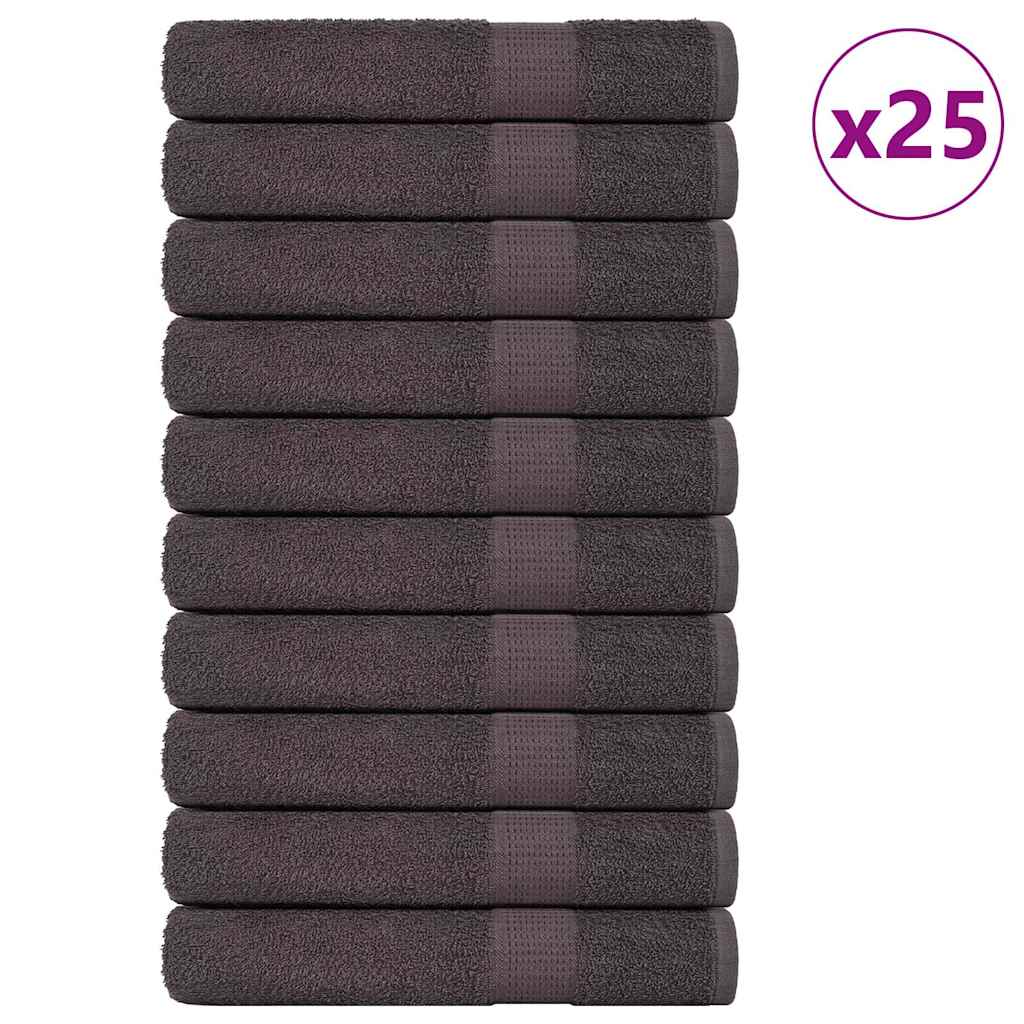 Saunapyyhkeet 25 kpl FROGN antrasiitti 80x200 cm 100% puuvilla