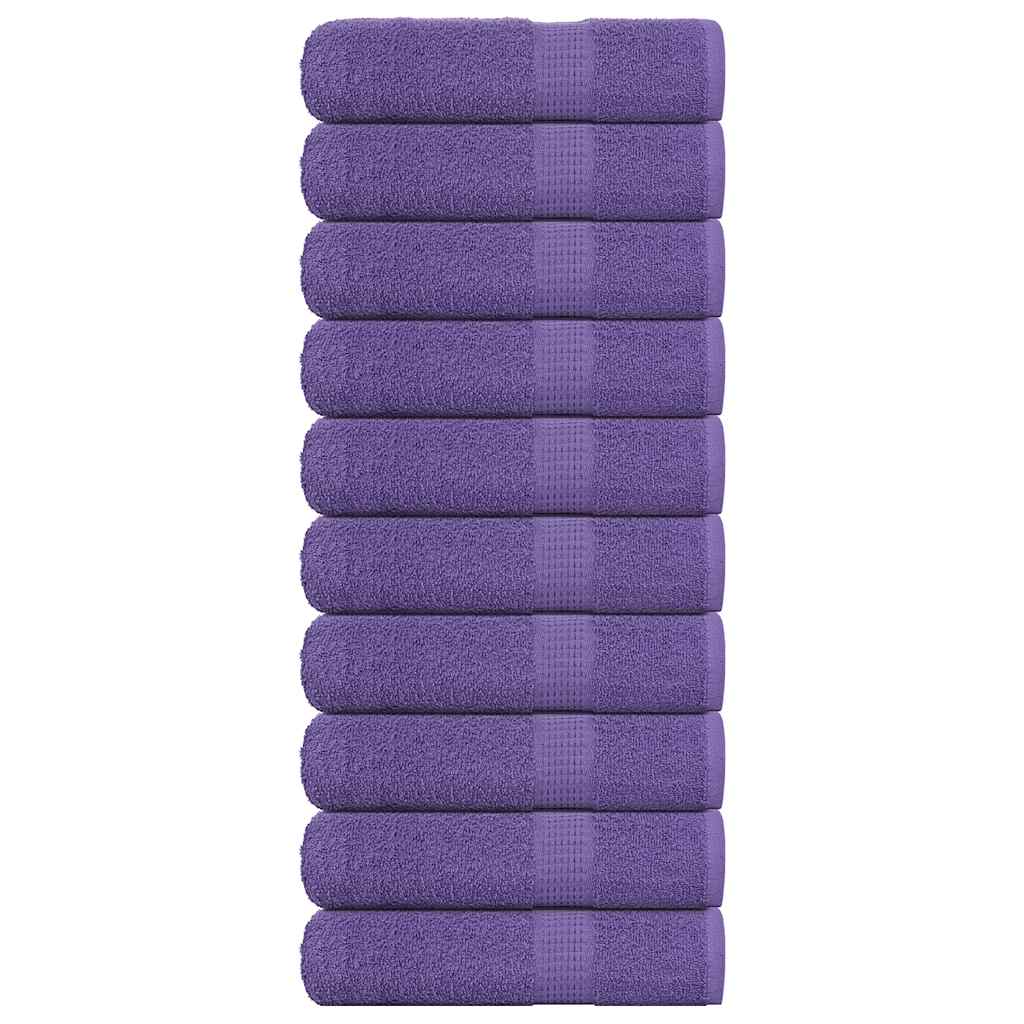 Kylpypyyhkeet 10 kpl FROGN purppura 100x150 cm 100% puuvilla