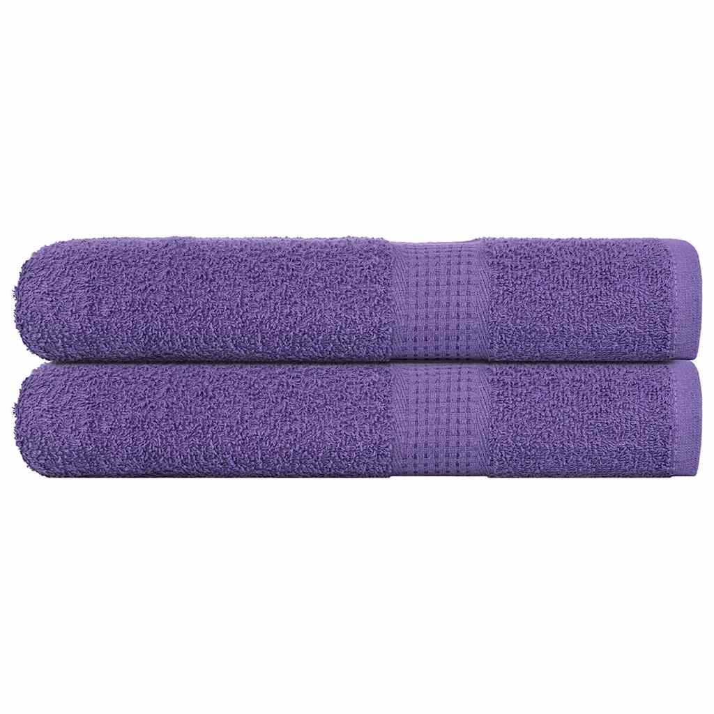 Saunapyyhkeet 2 kpl FROGN purppura 80x200 cm 100% puuvilla
