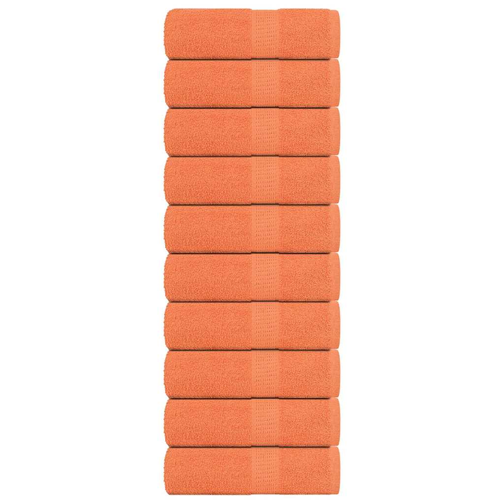 Saippuapyyhkeet 10 kpl FROGN oranssi 30x30 cm 100% puuvilla