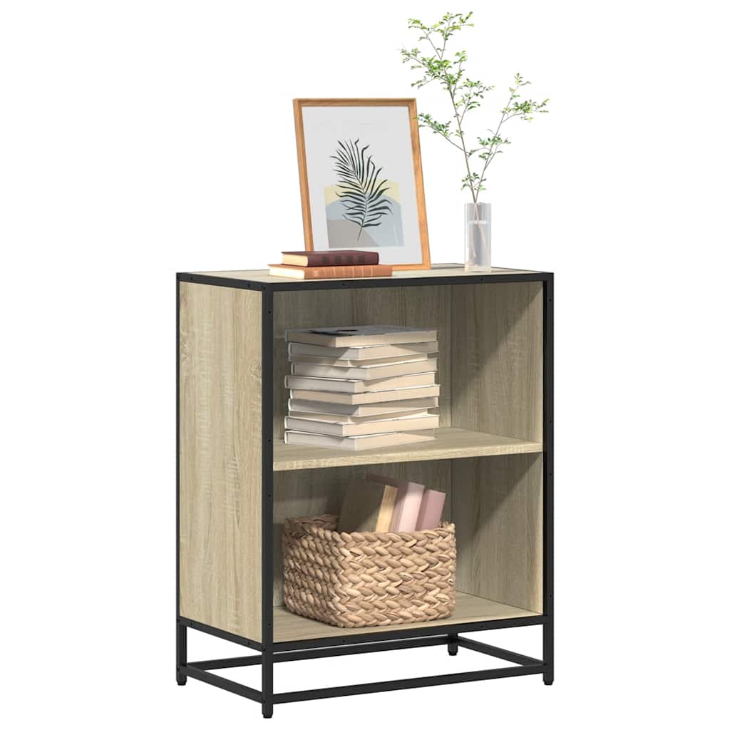 Kirjahylly sonoma-tammi 40x35x76 cm lastulevy