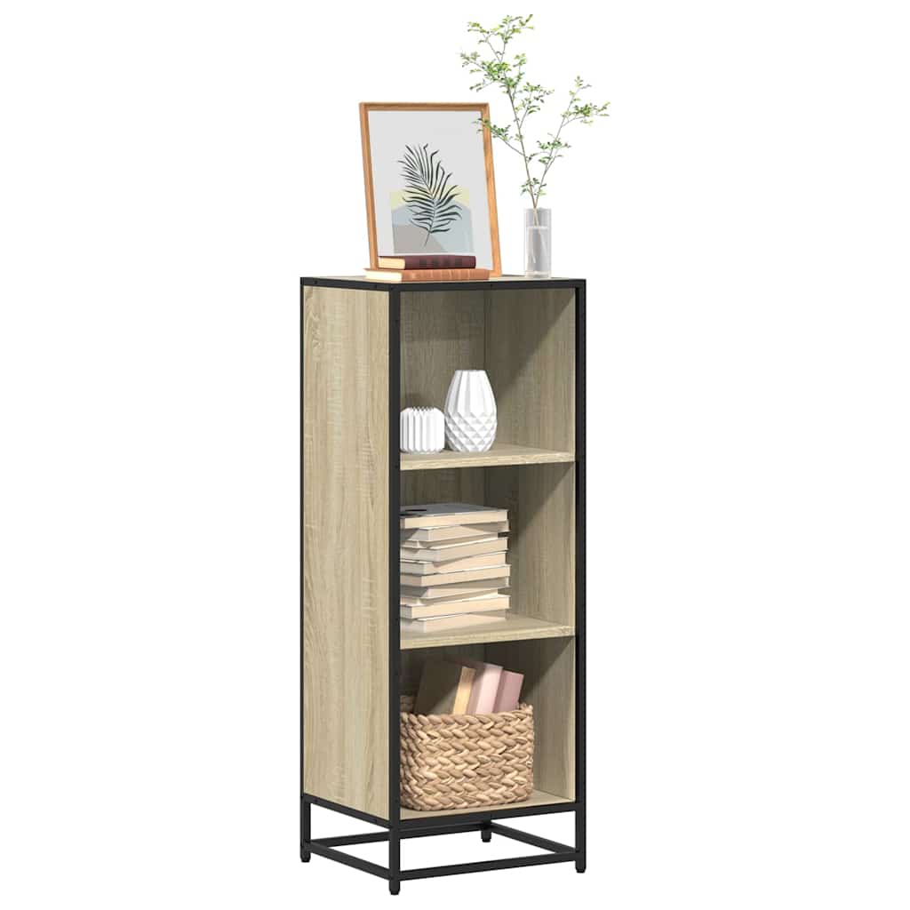 kirjakaappi Sonoma tammi 40x35x107,5 cm tekninen puu