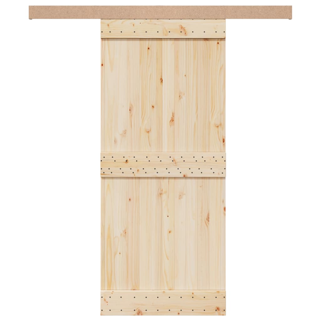 Liukuovi Hardware Kit 183 cm Alumiiniseos Sliver