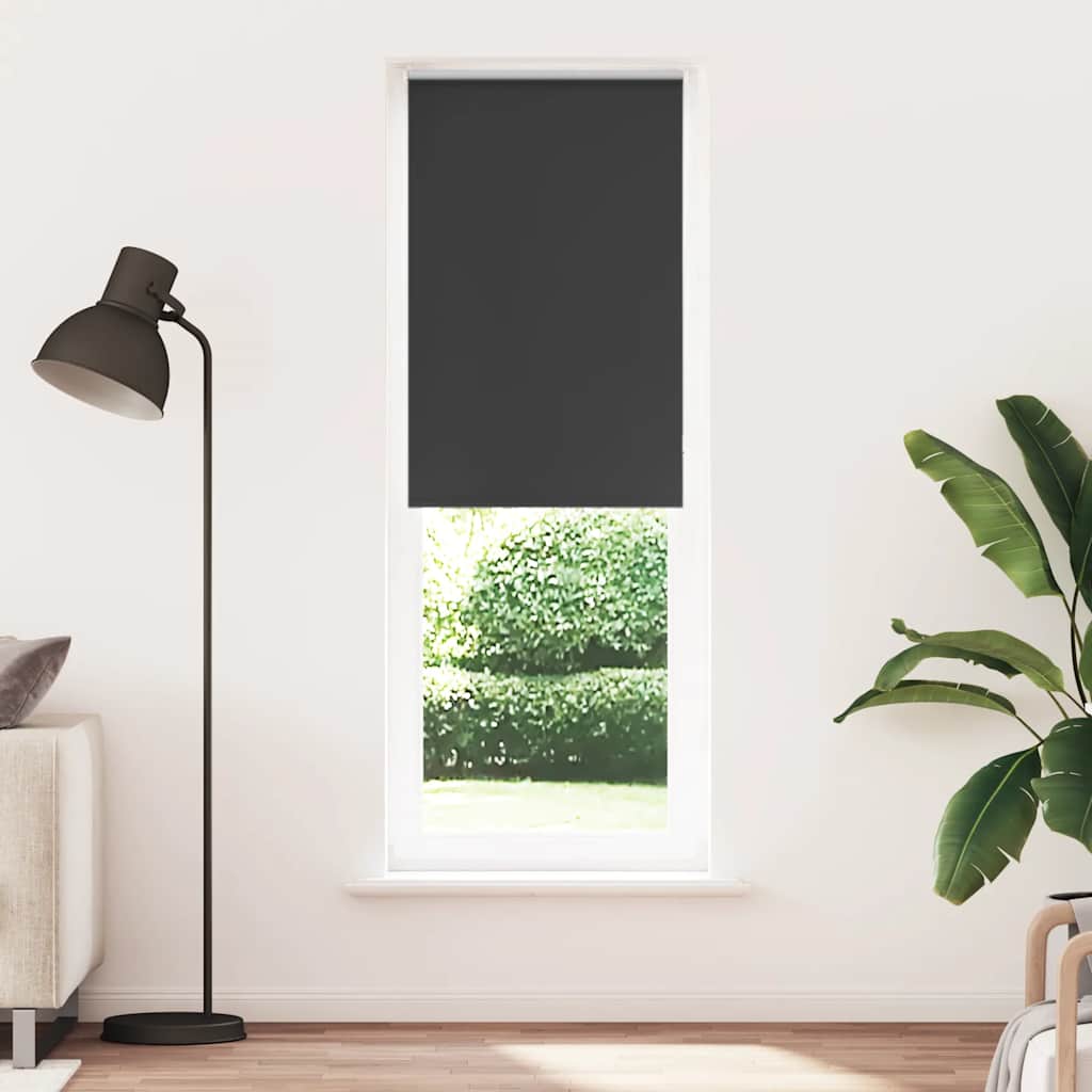 Rullaverho Blackout Musta 80x230 cm Kankaan leveys 75,7 cm