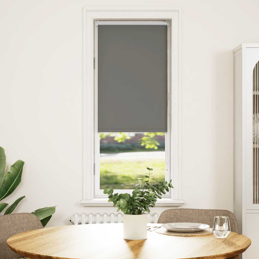 Rullaverho Blackout harmaa 45x175 cm Kankaan leveys 40,7 cm