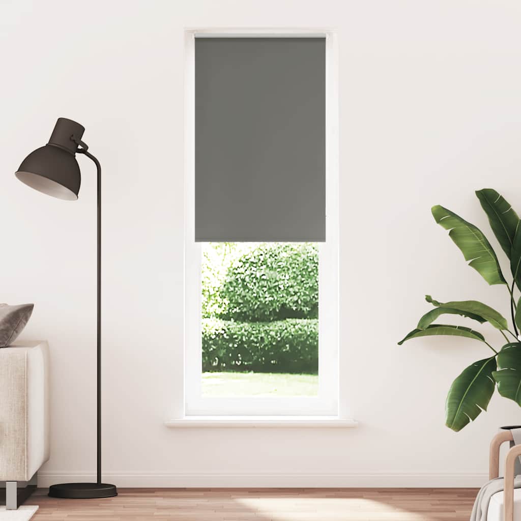 Rullaverho Blackout harmaa 80x230 cm Kankaan leveys 75,7 cm