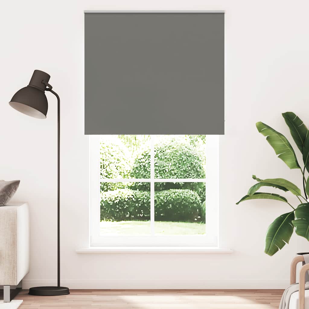 Rullaverho Blackout harmaa 140x230 cm Kankaan leveys 136,6 cm