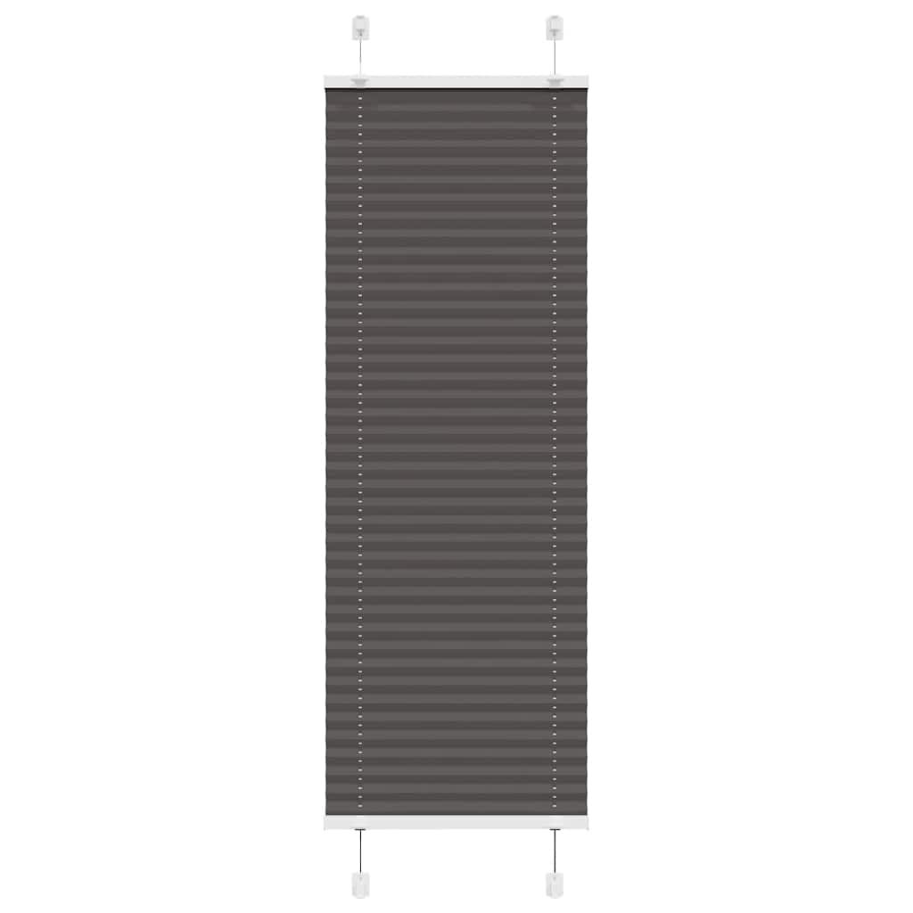 laskostettu blind Musta 40x100 cm Kankaan leveys 39,4 cm