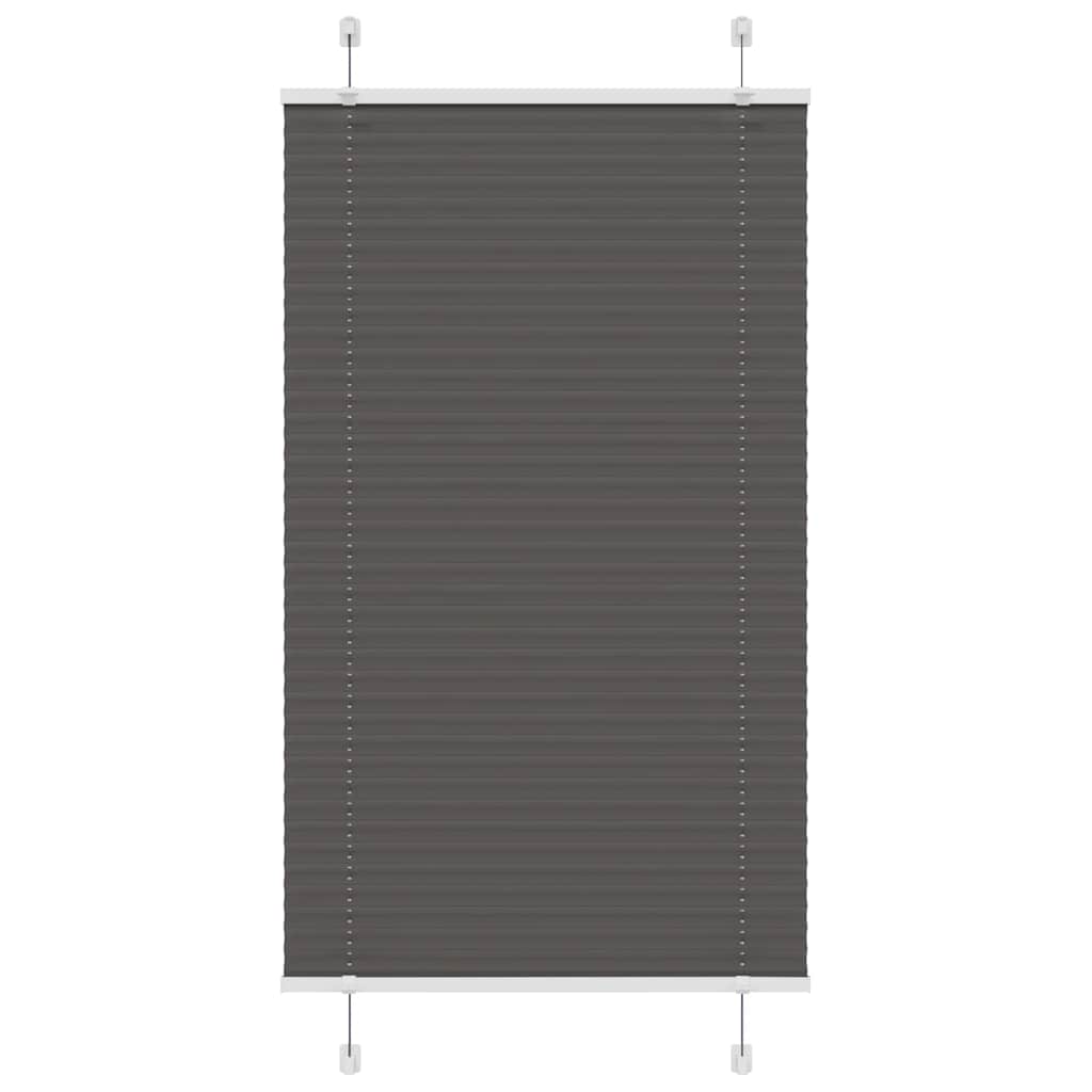 laskostettu blind Musta 70x150 cm Kankaan leveys 69,4 cm