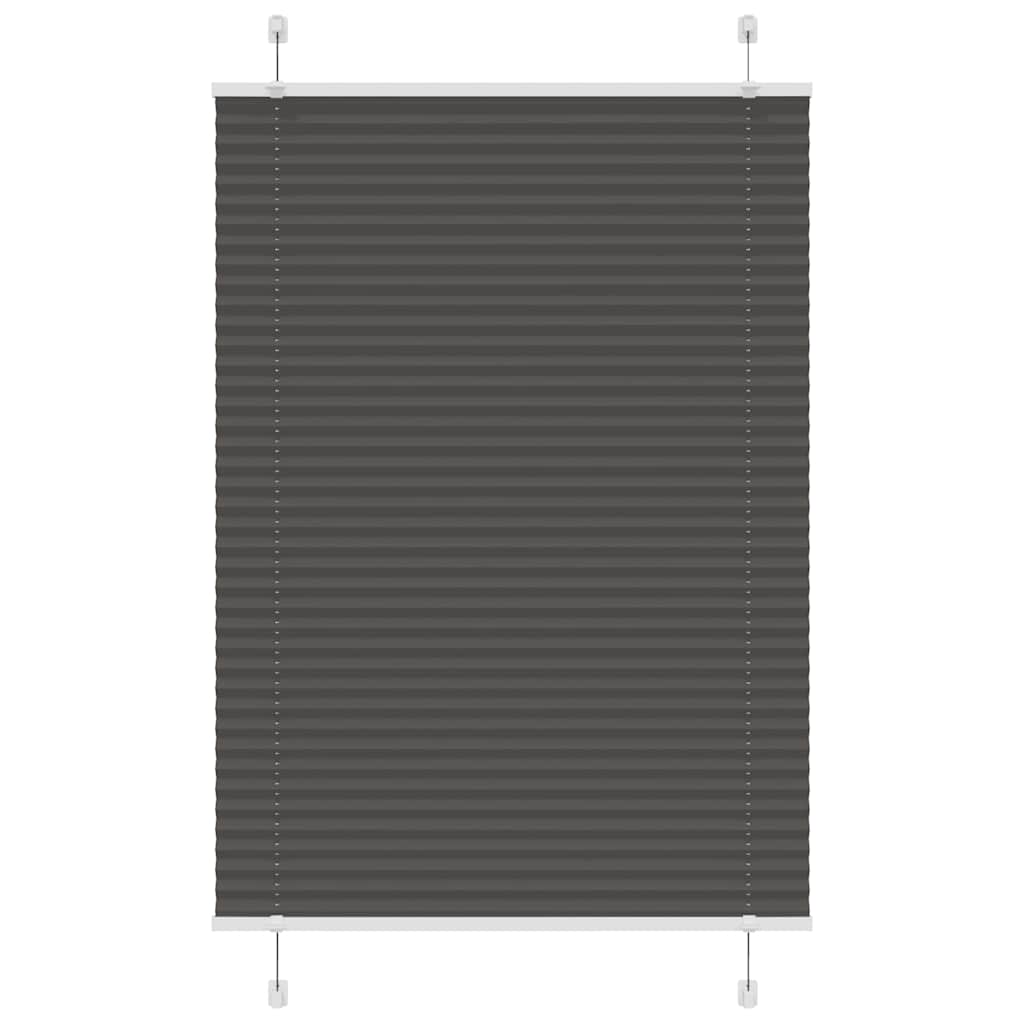 laskostettu blind Musta 90x150 cm Kankaan leveys 89,4 cm