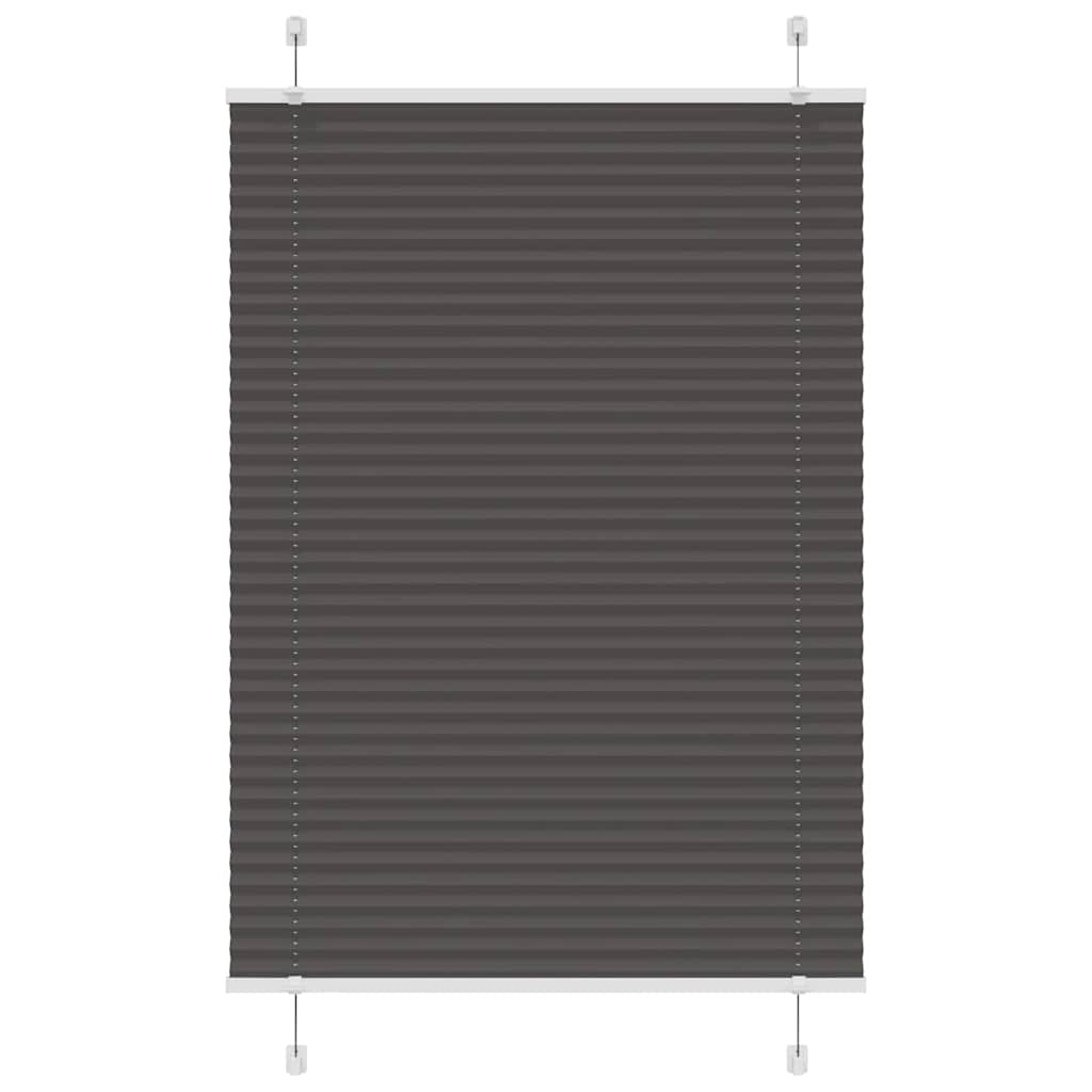 laskostettu blind Musta 100x150 cm Kankaan leveys 99,4 cm