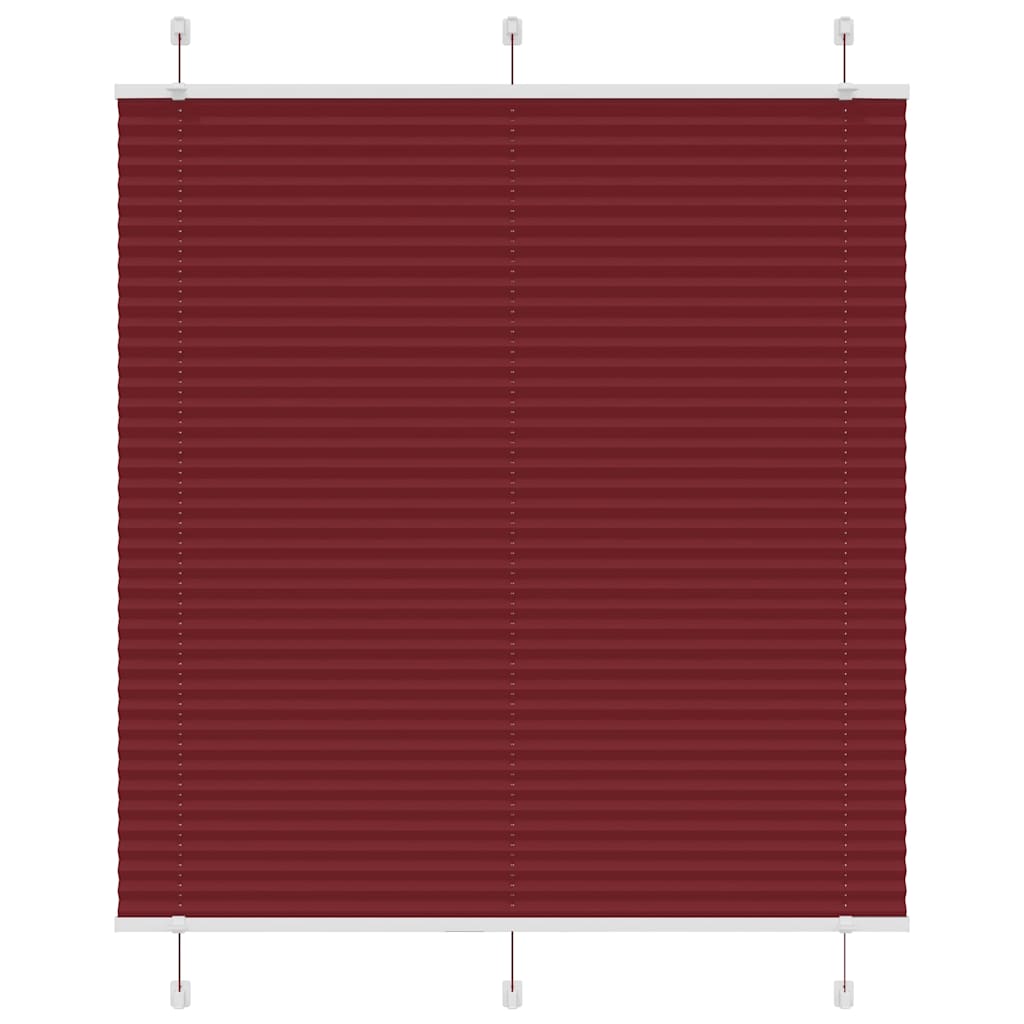 laskostettu blind Bordeaux Red 120x100 cm Kankaan leveys