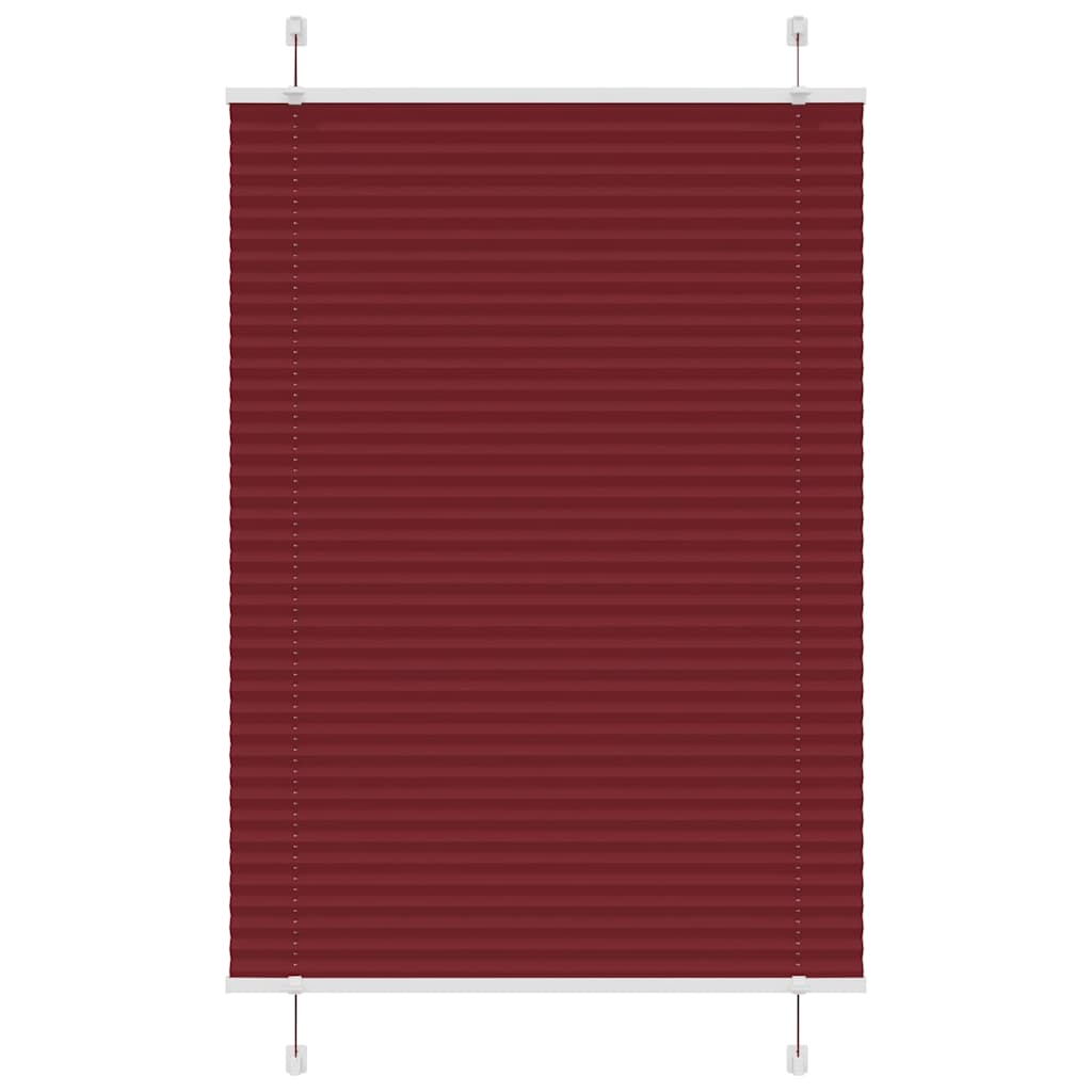 laskostettu Blind Bordeaux Red 85x150 cm Kankaan leveys