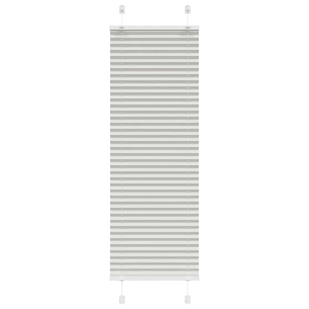 laskostettu blindit vaaleanharmaa 40x100 cm kankaan leveys