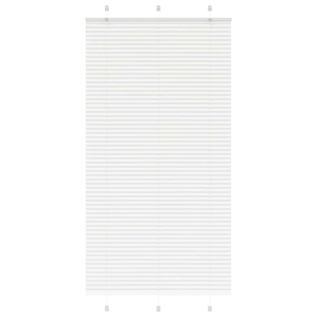 laskostettu blind Valkoinen 105x200 cm Kankaan leveys 104,4 cm
