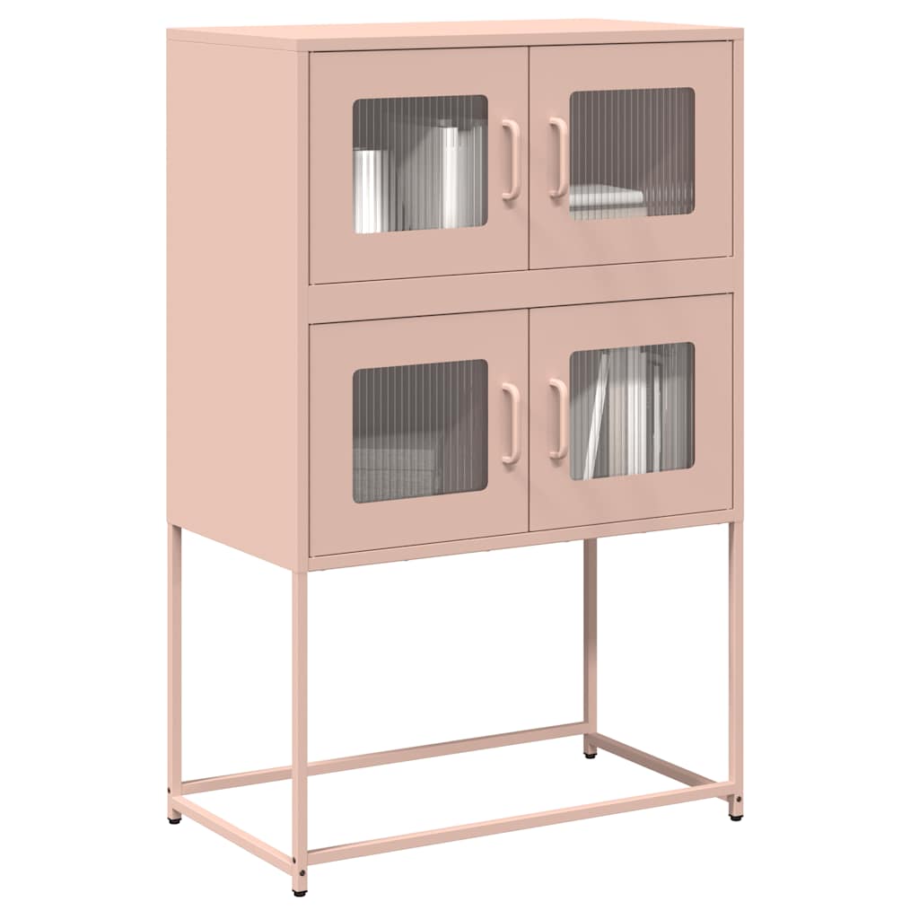 Highboard Pinkki 68x39x107 cm Teräs