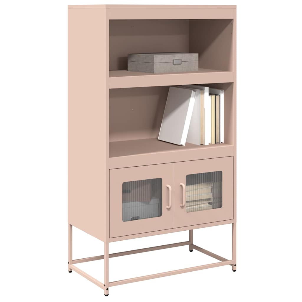 Highboard Pinkki 68x39x123 cm Teräs