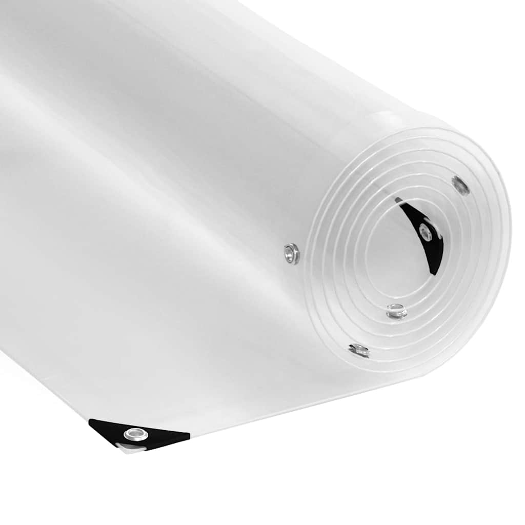 kirkas suojapeite silmukoilla 8x8 m PVC