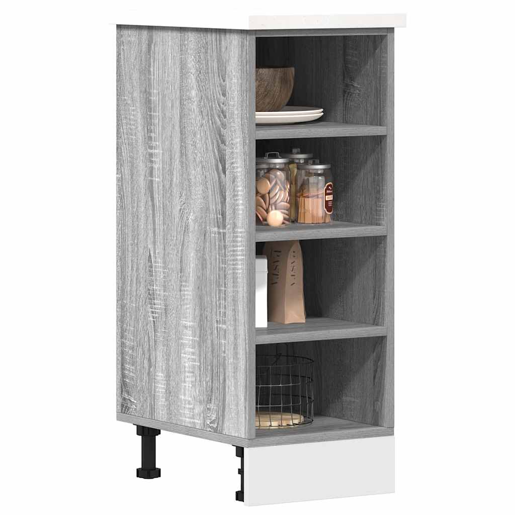 Alakaappi Harmaa Sonoma 30x44,5x81,5 cm Engineered Wood