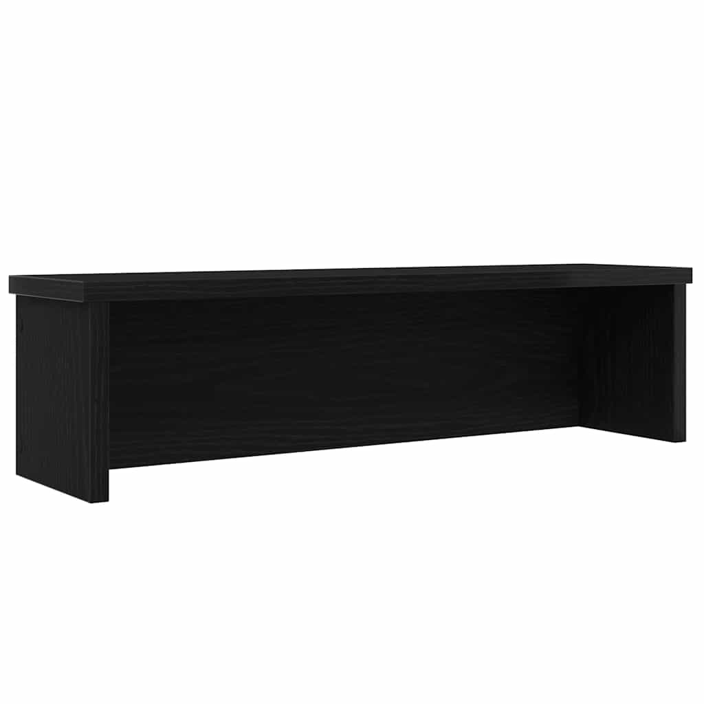 Keittiöteline Pinottava Musta 60x15x16 cm Engineered Wood