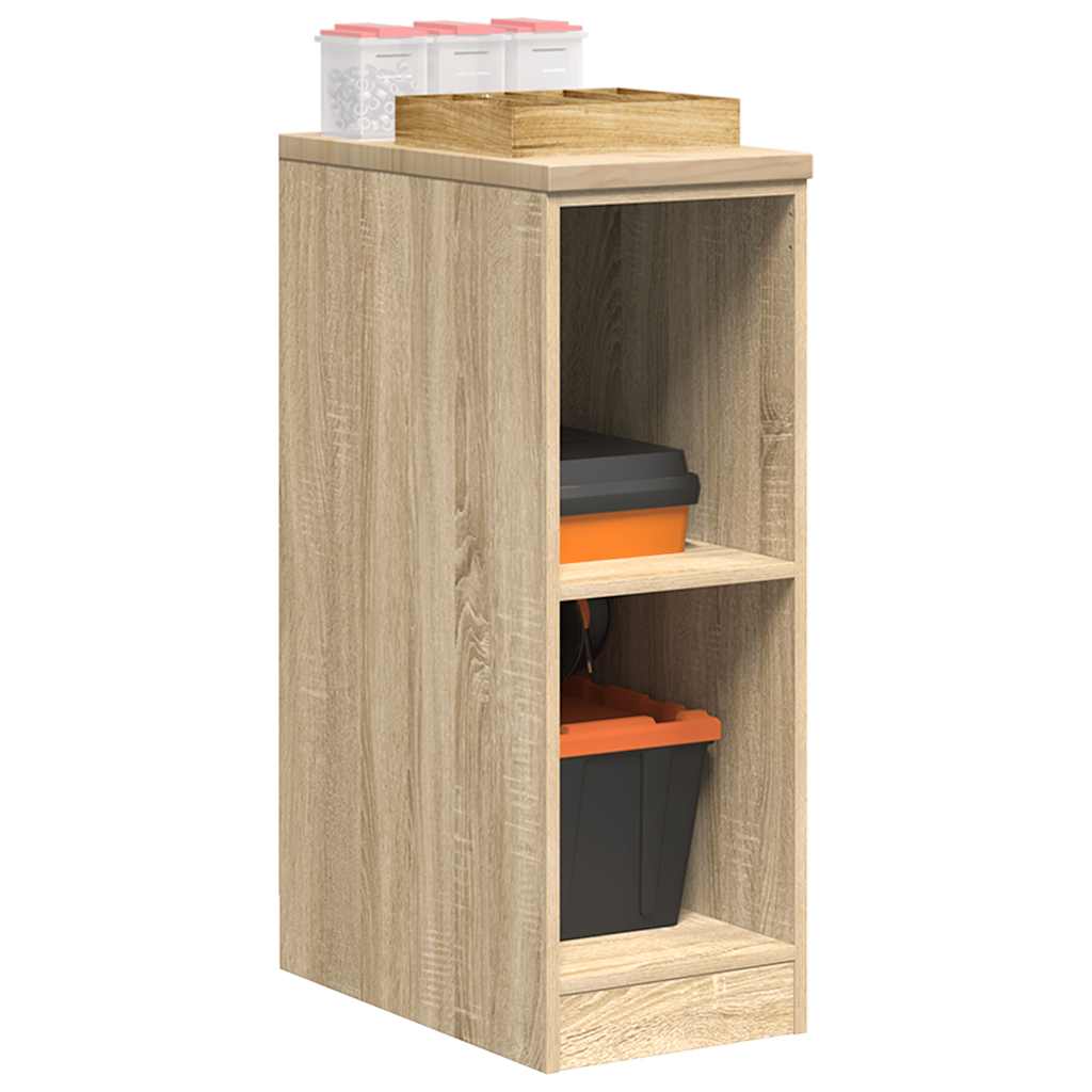Autotallin säilytyskaappi sonoma tammi 30x51x85 cm täysi mänty