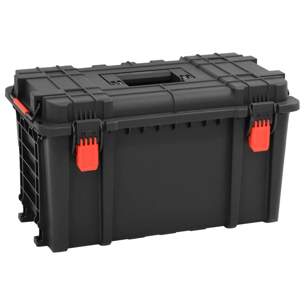 Kannettava Flight Case Musta 57x35x32,5 cm PP