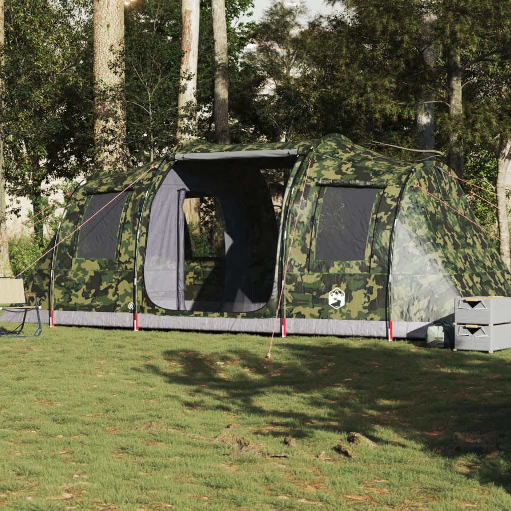 Camping Teltta Tunneli 4-hengen naamiointi vedenpitävä