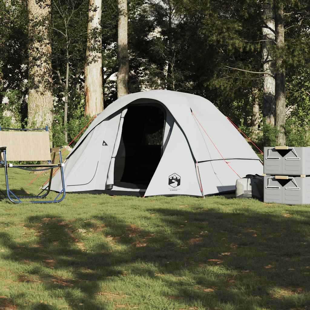 Camping Telttamökki 4-hengen valkoinen pimennyskangas