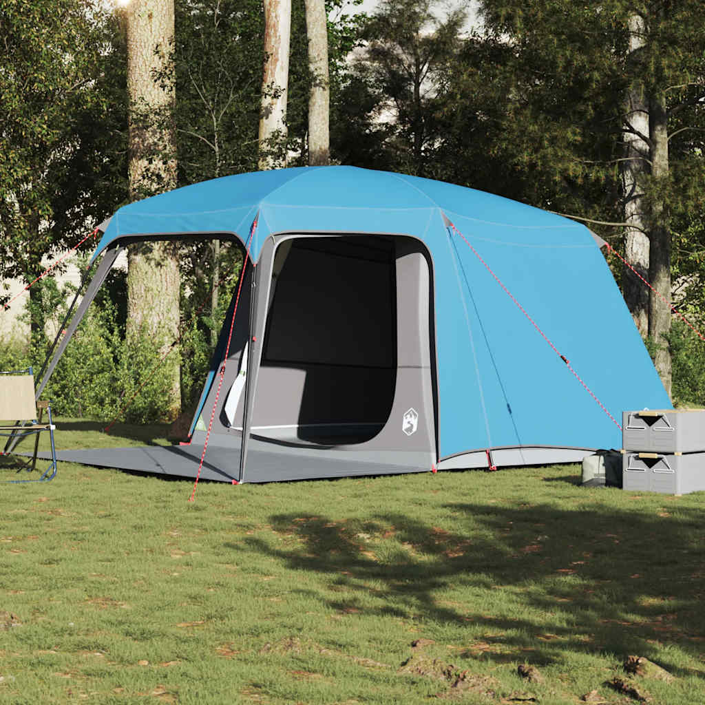 Camping Teltta Porch Dome 5-hengen sininen vedenpitävä