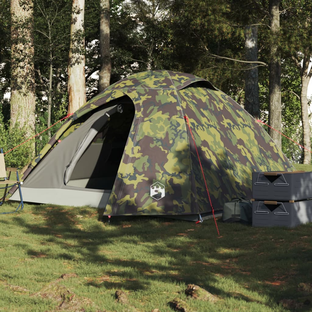 Camping Teltta Dome 3-hengen naamiointi vedenpitävä