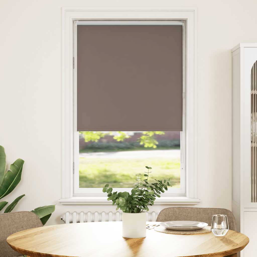 Rullaverho Blackout kahvi 75x150 cm Kankaan leveys 70,7 cm