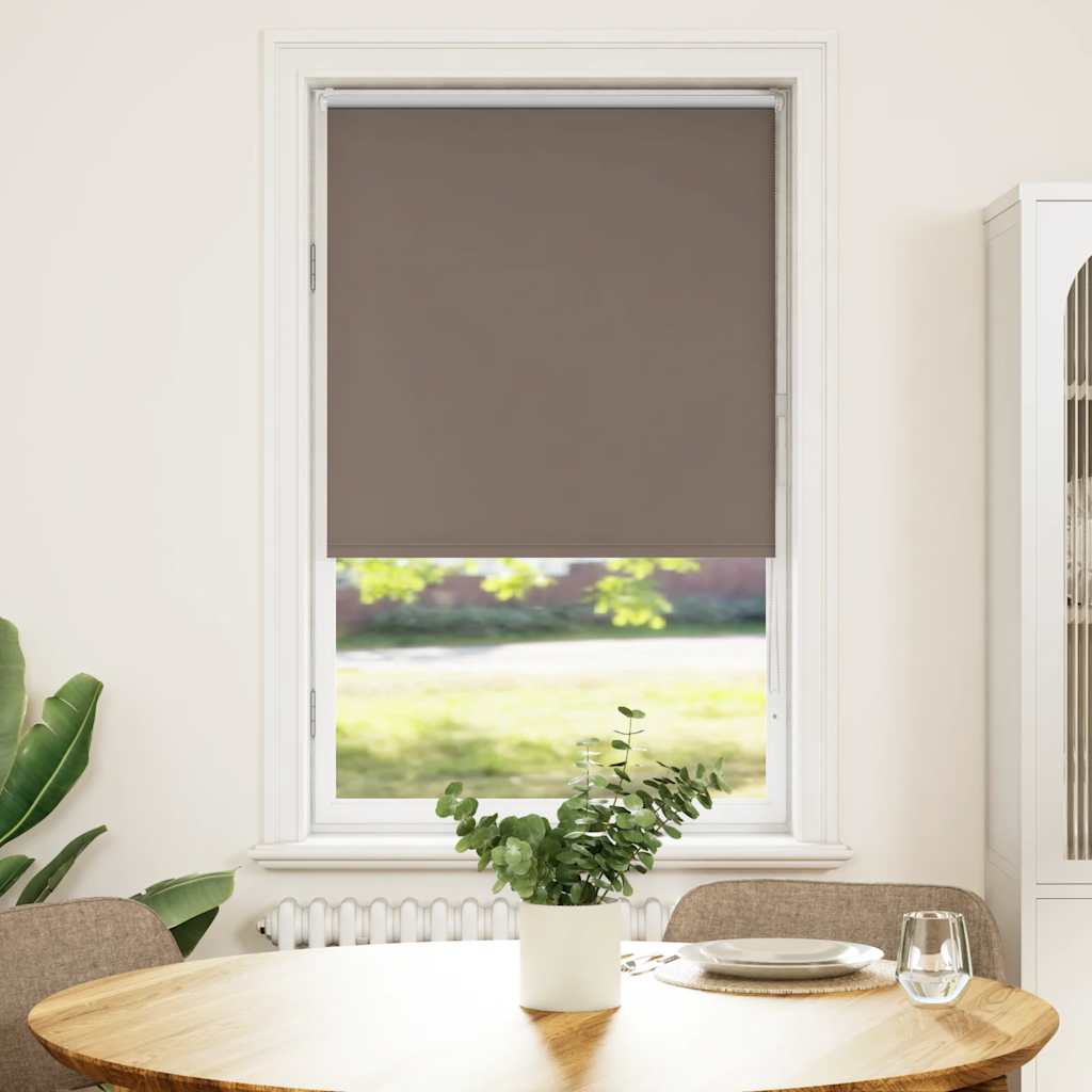 Rullaverho Blackout kahvi 80x150 cm Kankaan leveys 75,7 cm